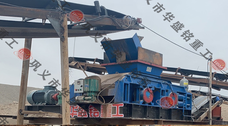 花崗巖制砂機發貨現場